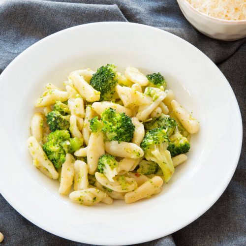 15Minute Cavatelli With Broccoli Italian Recipe Book