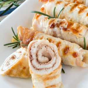 Chicken Involtini {Chicken Rolls w/Prosciutto & Cheese}