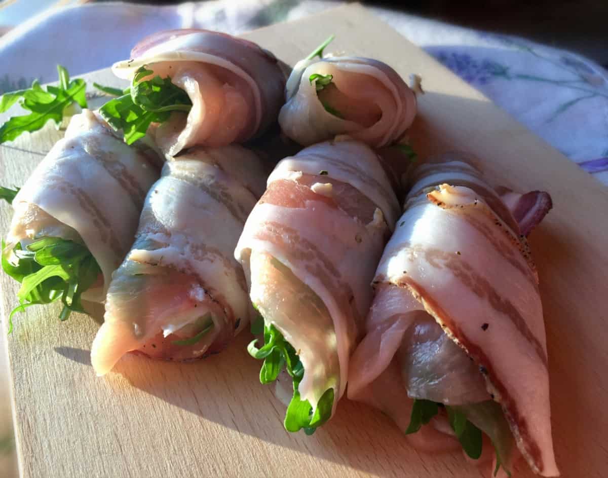 Chicken Involtini Preparation- Step2
