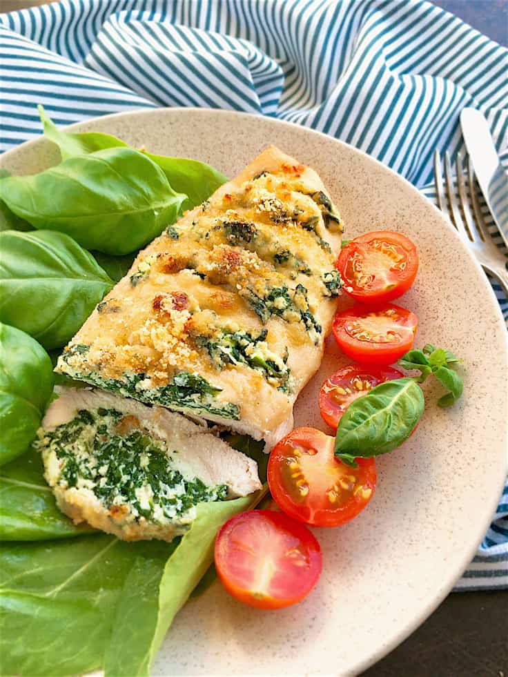 The Best Stuffed Hasselback Chicken Breast!!