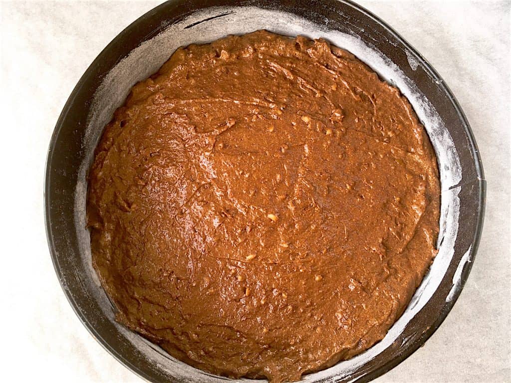 Torta Caprese in a Springform Pan