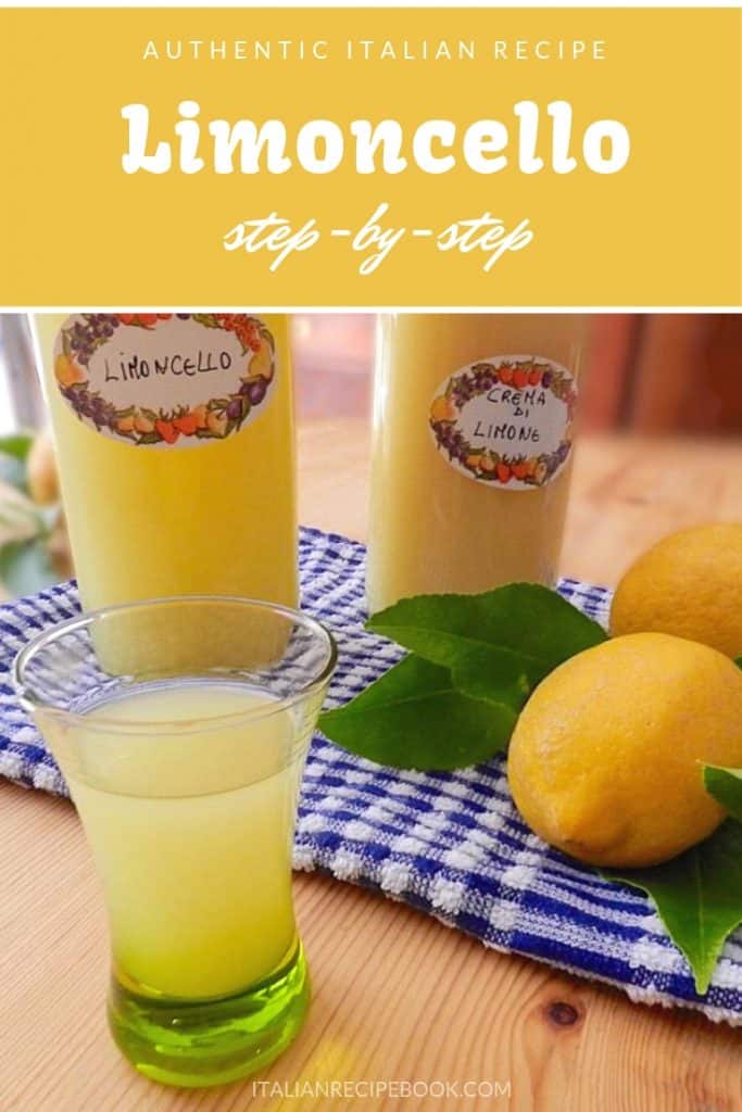 Authentic Italian Limoncello Recipe - Italian Recipe Book