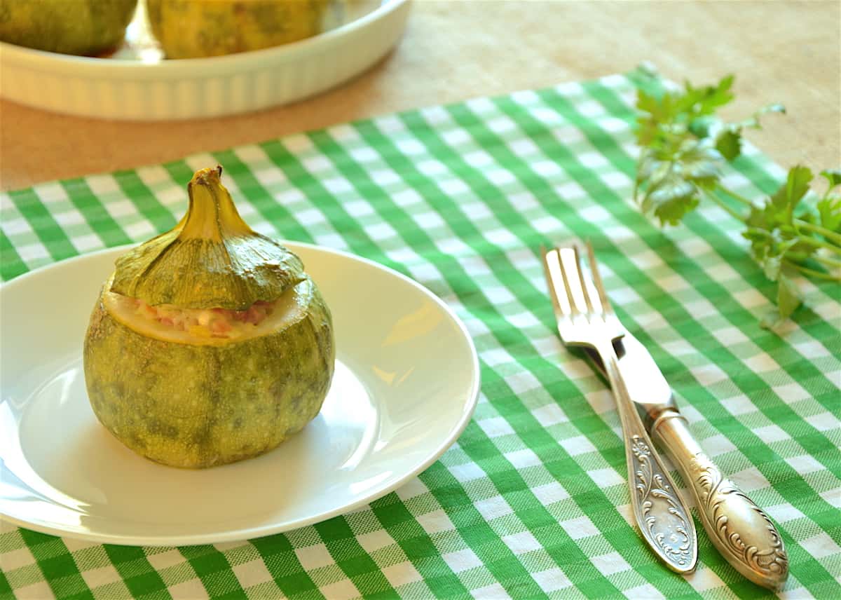 Round Zucchini Recipe