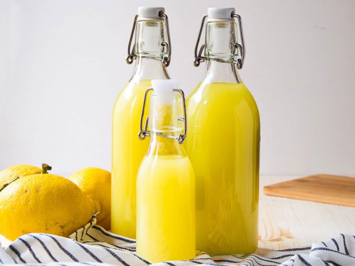 homemade limoncello recipe