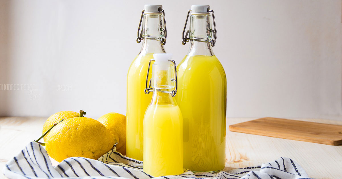 Limoncello (Recipe, Calculations & FAQs) - Italian Recipe Book