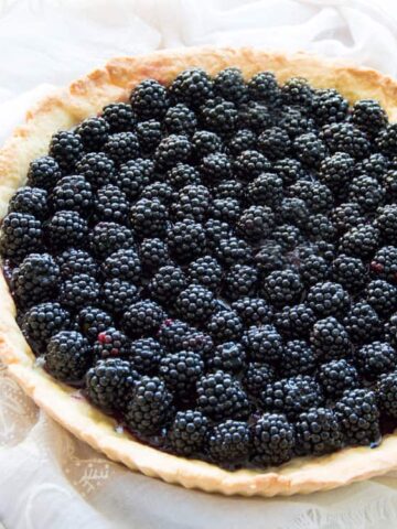 Blackberry Crostata Pie