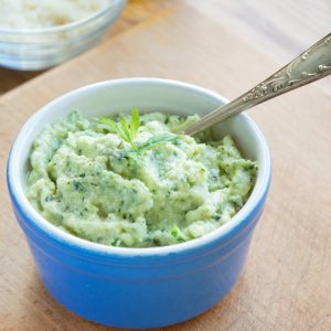Raw Zucchini & Mint Pesto Sauce