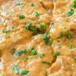Boneless Pork Chops in Mascarpone Sauce