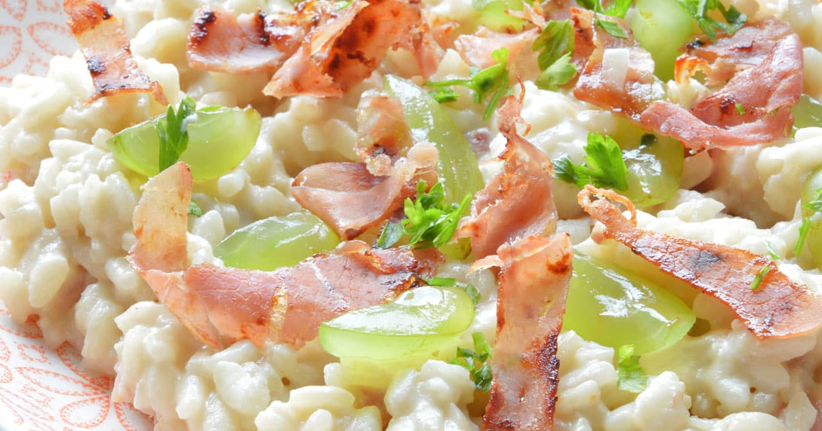 Grape Risotto
