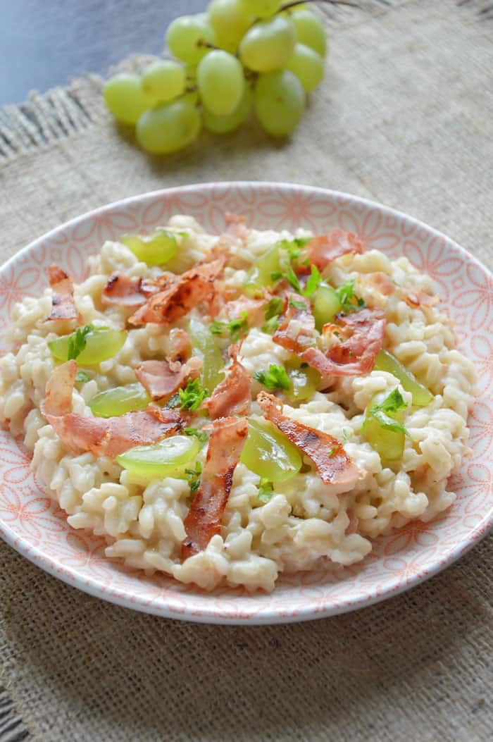 Grape Risotto