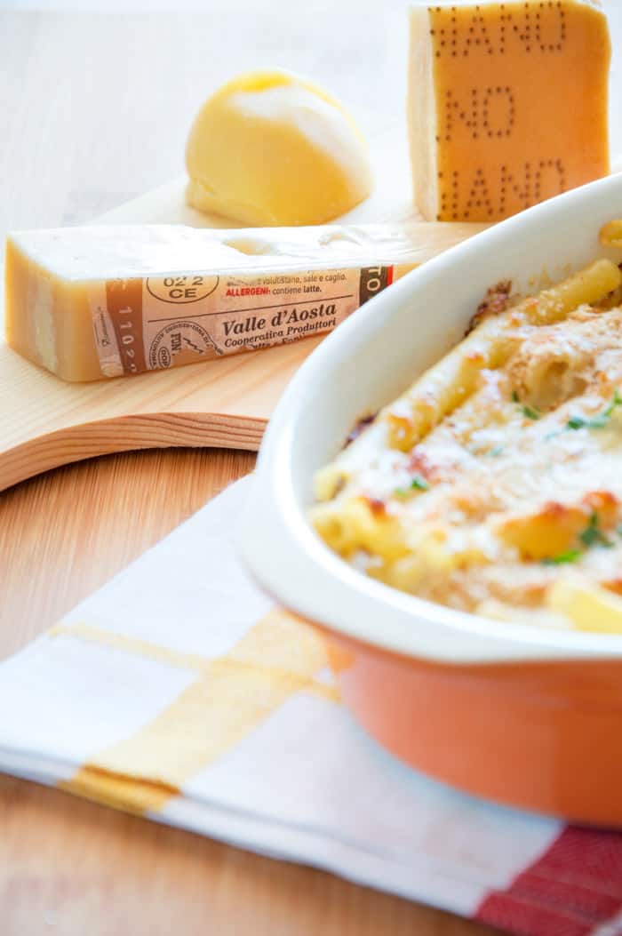 Five Cheese Ziti Al Forno {Cheese Selection}