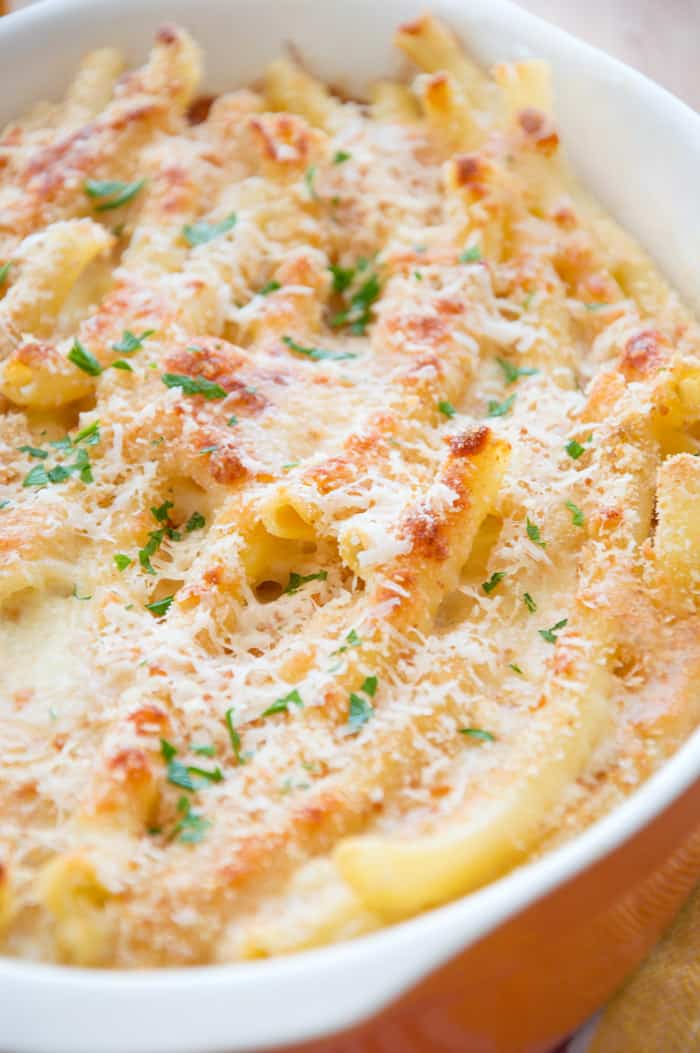 The BEST 5-Cheese Ziti Al Forno