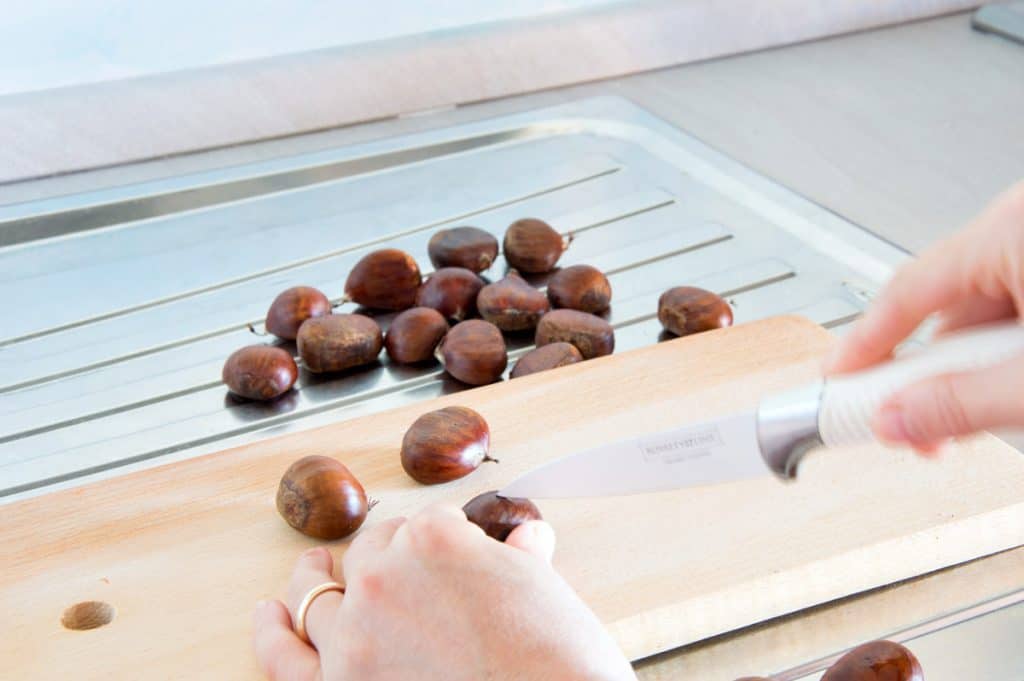 How To Boil Chestnuts - Step2