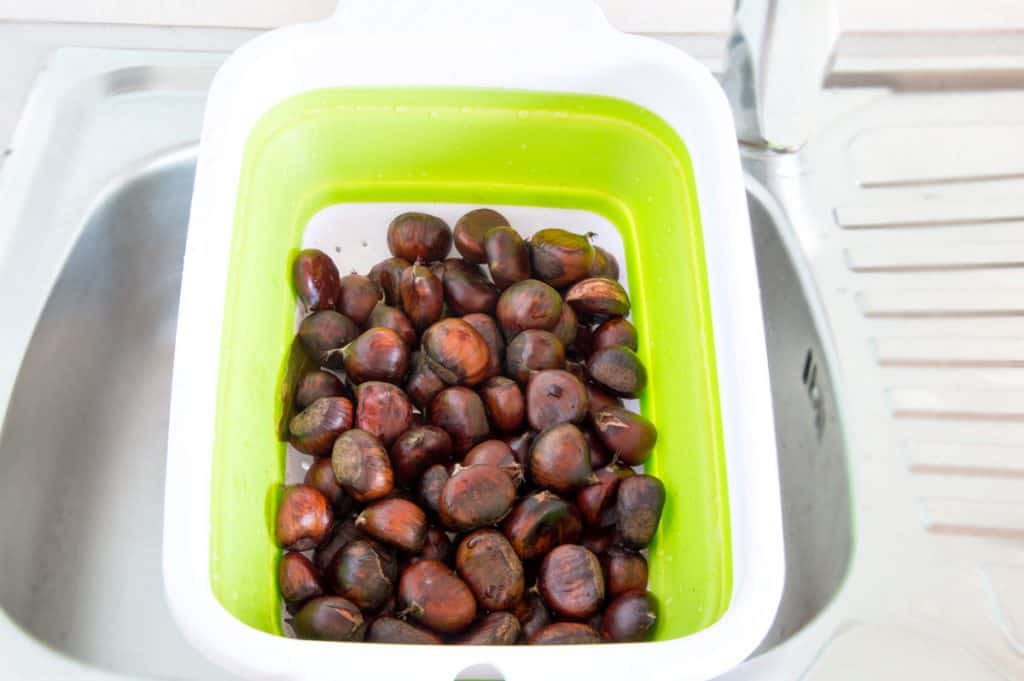 How To Boil Chestnuts - Step5