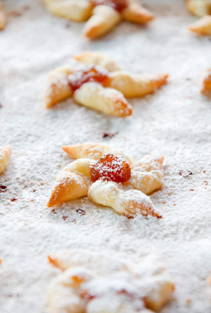 Italian Puff Pastry Sfogliatine with Your Favorite Fruit Jam - Yum!