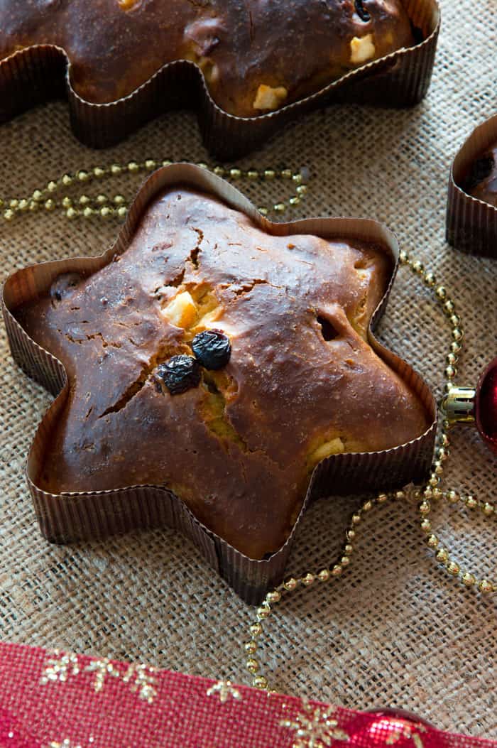 Homemade Italian Mini Panettone {Recipe}