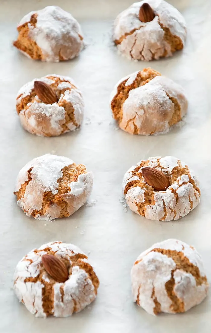 Amaretti - Italian Chewy Almond Cookies {Step-By-Step Recipe}