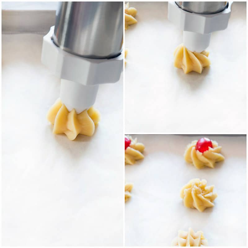 How To Pipe Italian Butter Cookies