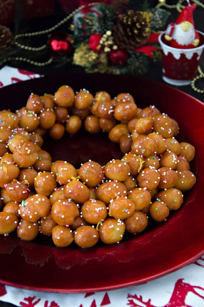 Pignolata - Italian Fried Honey Balls {Recipe}