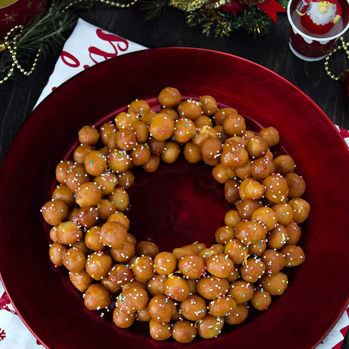 Pignolata - Italian Fried Honey Balls {Recipe}