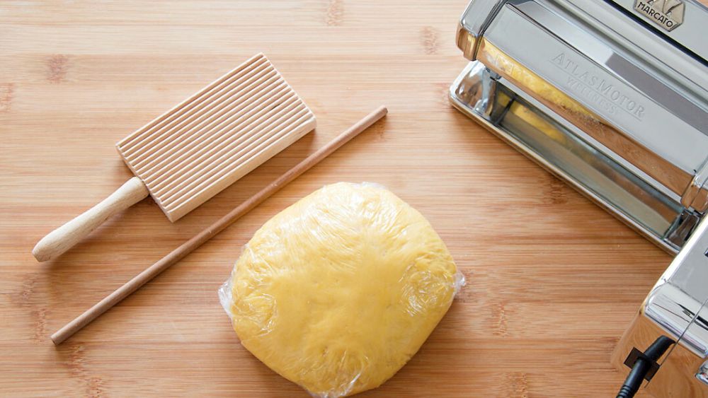 garganelli tools and pasta