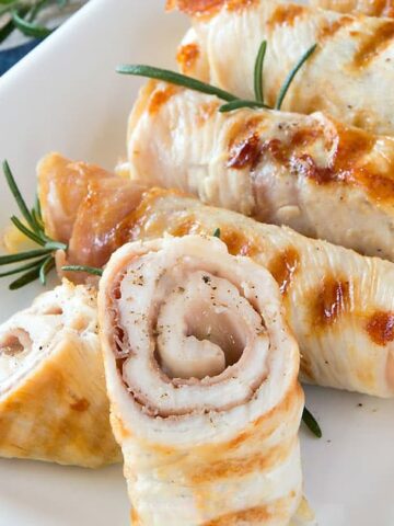 Chicken Involtini {Chicken Rolls w/Prosciutto & Cheese}