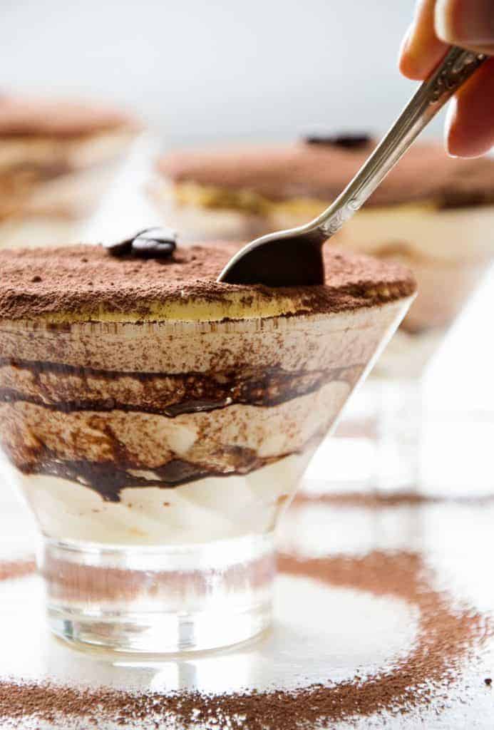 Individual Tiramisu Cups {Easy & Delicious!}