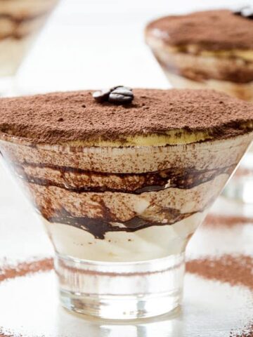 Individual Tiramisu Cups {Easy & Delicious!}