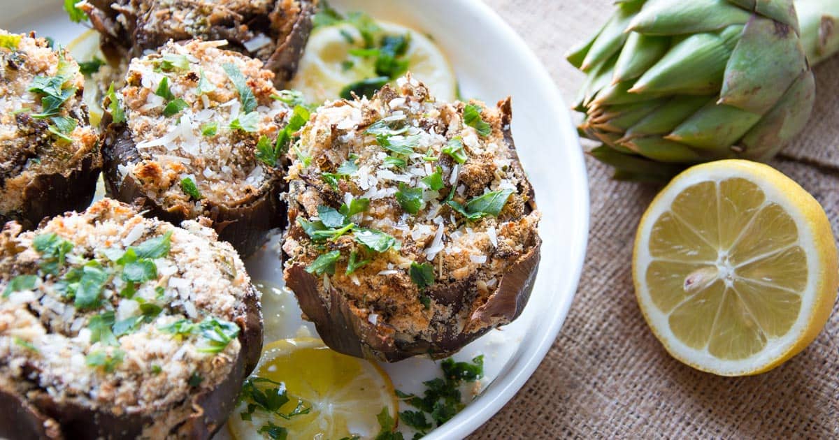 Italian Style Artichokes {RECIPE 3 ways}