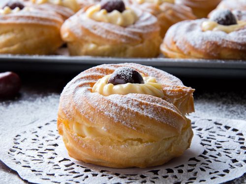 St.Joseph's Pastries {Zeppole di San Giuseppe} - Italian Recipe Book