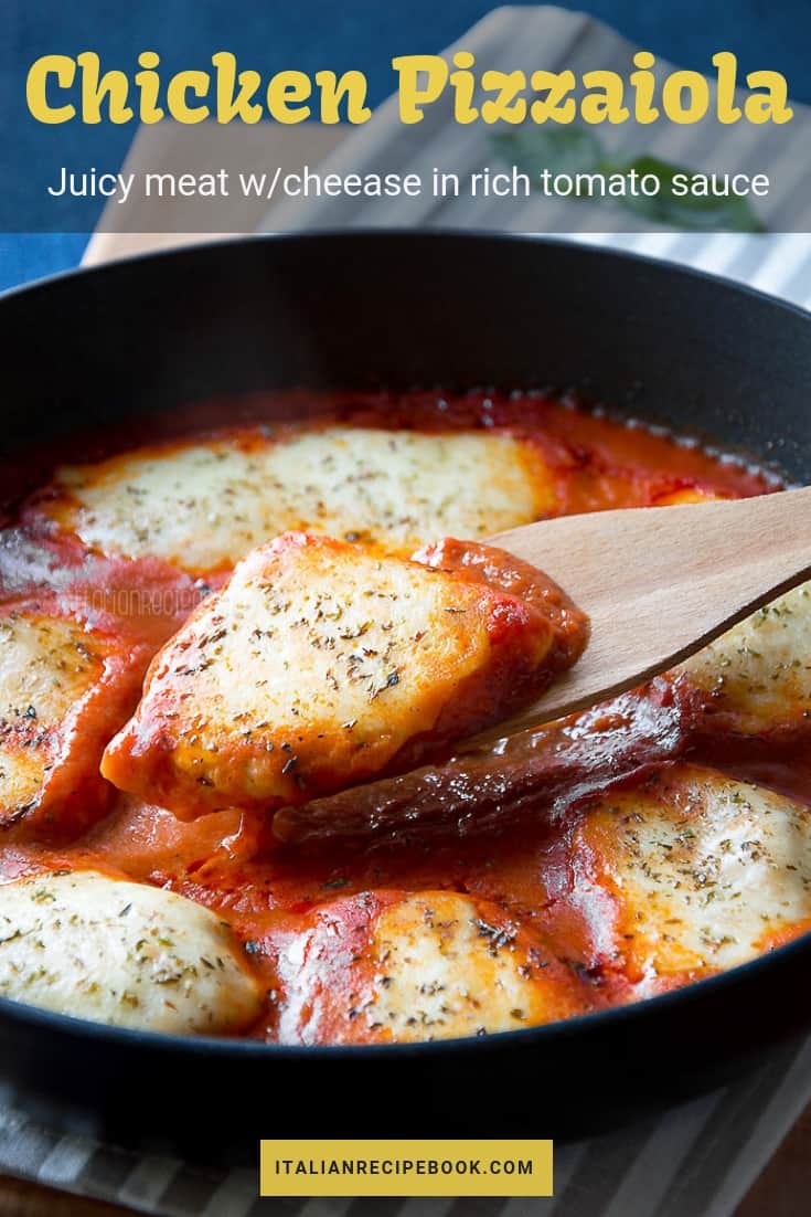 Italian Chicken Pizzaiola {REAL Pizziola Recipe}