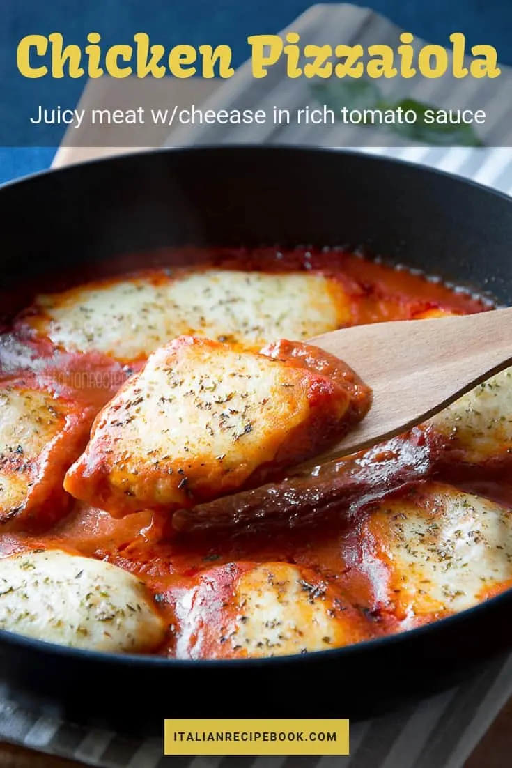 Italian Chicken Pizzaiola {REAL Pizziola Recipe}
