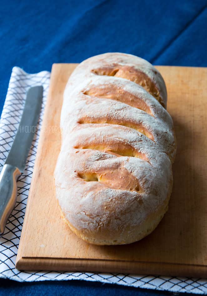 Tuscan Bread - Pane Toscano {Original Recipe}