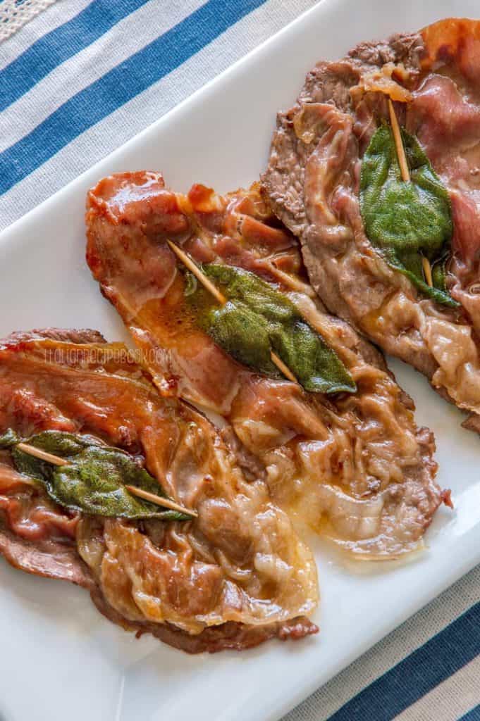 Saltimbocca Alla Romana {Veal Saltimbocca Roman Style}