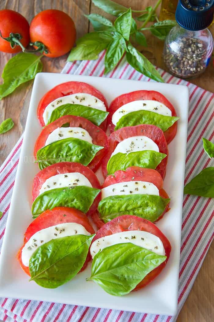 Caprese Salad {How Italians Make It}