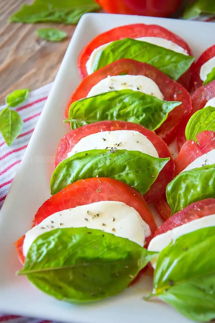 Caprese Salad {How Italians Make It}