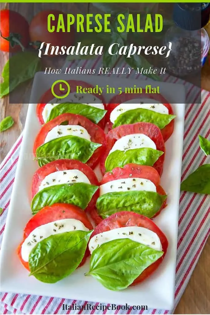 Caprese Salad {How Italians Really Make It}
