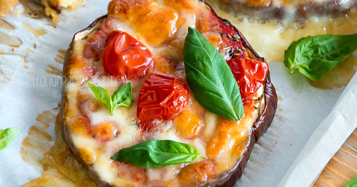 Eggplant Pizzette