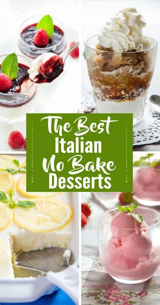 The Best Italian No Bake Desserts {With RECIPES}