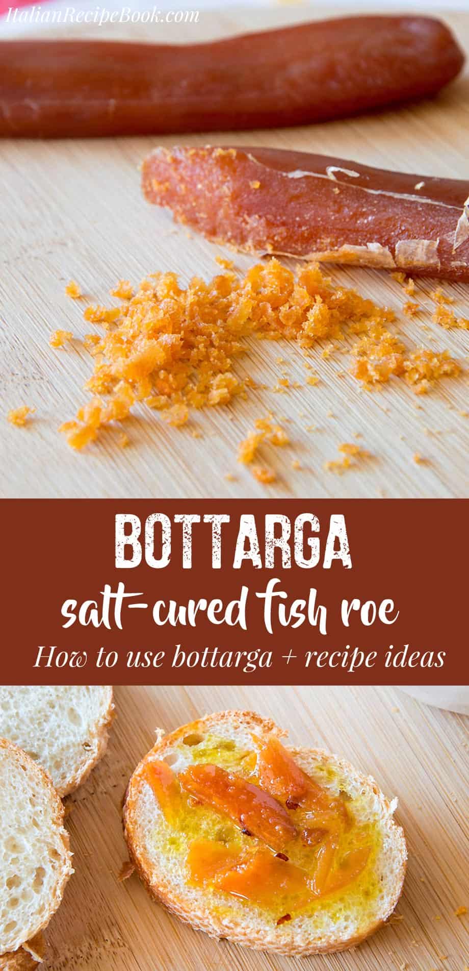 Bottarga {What Is Bottarga & How To Use It} : Italian Recipe Book
