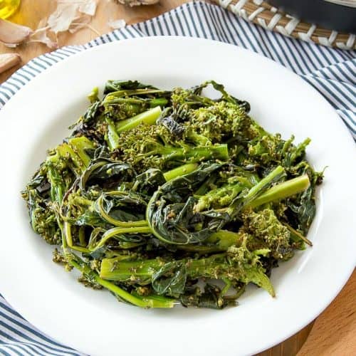Sauteed Broccoli Rabe {Rapini} Italian Recipe Book