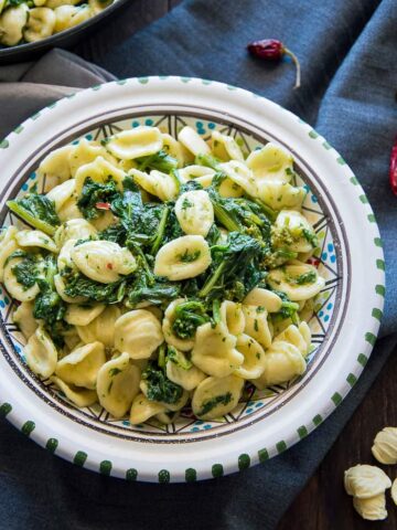 Orecchiette Pasta With Broccoli Rabe