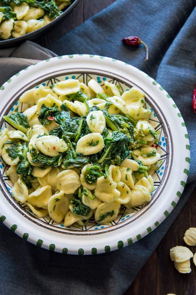 Orecchiette Pasta With Broccoli Rabe