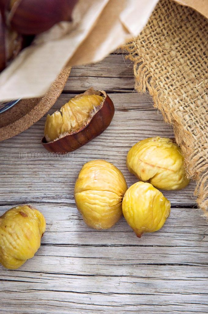 Roasted Peeled Chestnuts