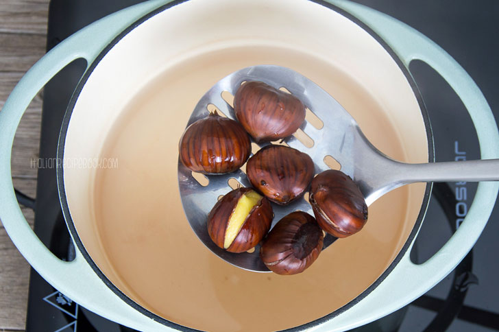 Marron glacé (candied chestnuts) - Caroline's Cooking