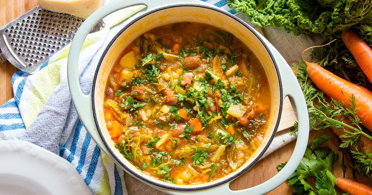 Italian Minestrone Soup-image