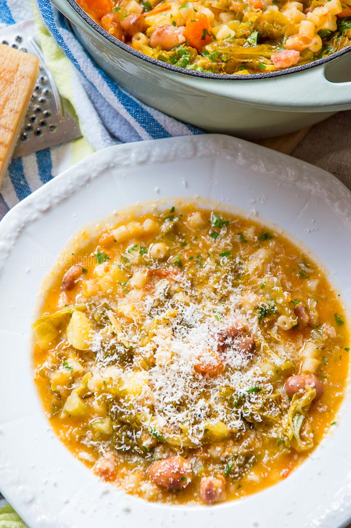 The Best Minestrone Soup Recipe {How Italians Make It} - Italian Recipe ...