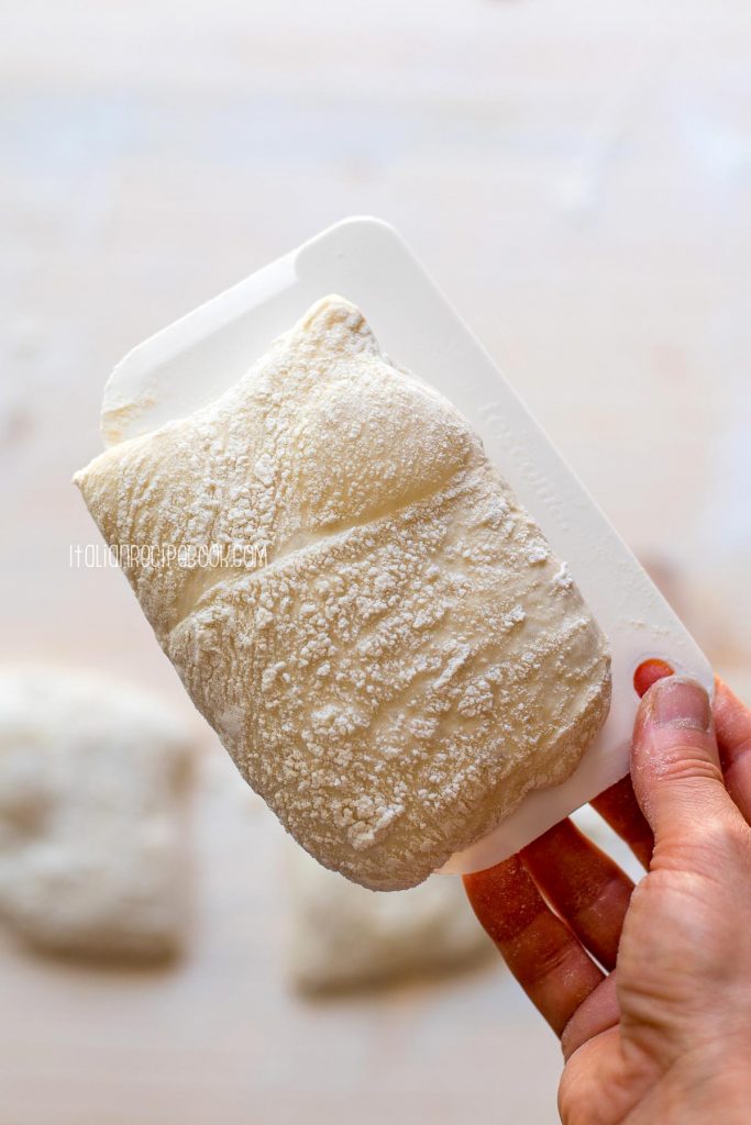 uncooked ciabatta