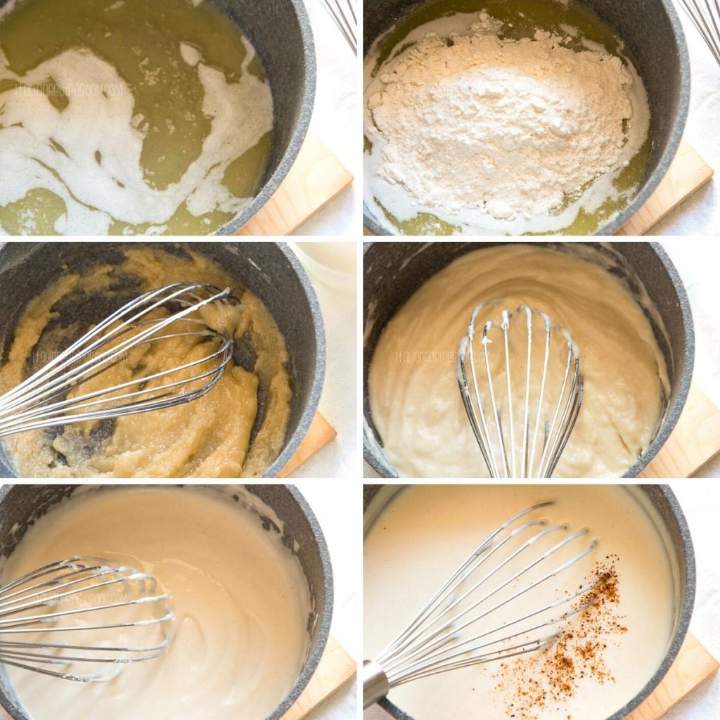 how to make bechamel sauce for lasagna