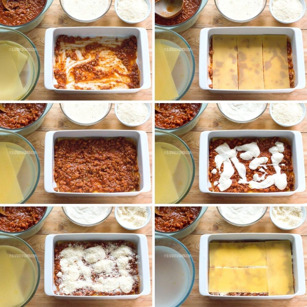 how to layer lasagna step by step